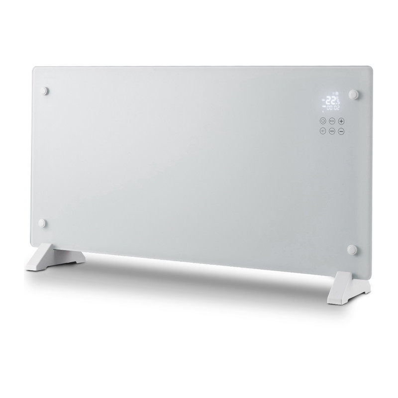 Extralink viedais stikla paneļu sildītājs LPL-23A-WH, 2000 W, WiFi, balts