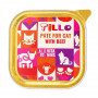 TILLO Pate Beef mitrā barība kaķiem, 100 g