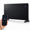 Viedais stikla paneļu sildītājs Extralink LPL-23A-BL, 2000 W, WiFi, melns