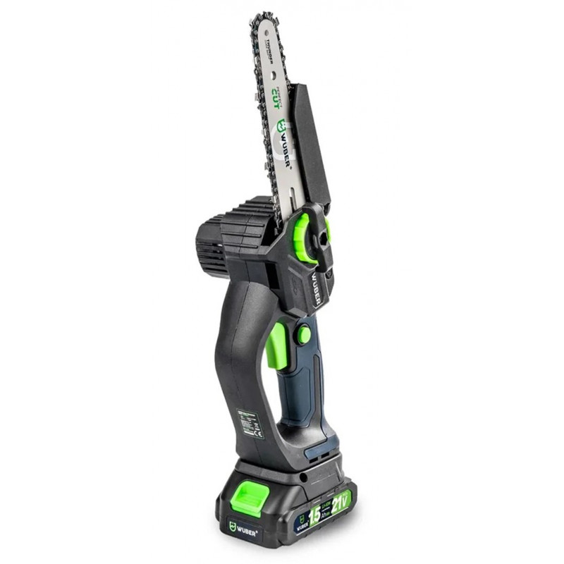 Wuber W37007 bezvada motorzāģis, 21 V, 5 m/s