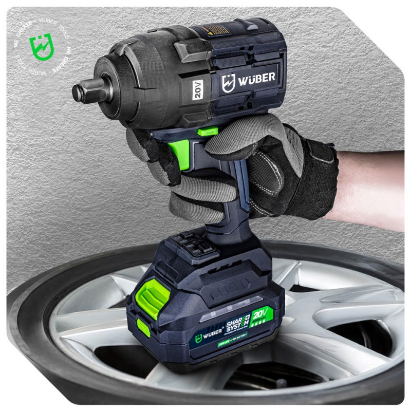 Wuber W04606 triecienuzgriežņu atslēga, 20 V