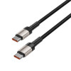 Tech-Protect UltraBoost Evo kabelis USB-C / USB-C 100W 5A 100cm Titanium