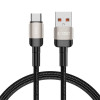 Tech-Protect UltraBoost Evo kabelis USB-A / USB-C 100W 5A 100cm Titanium