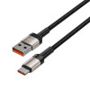 Tech-Protect UltraBoost Evo kabelis USB-A / USB-C 100W 5A 200cm Titanium