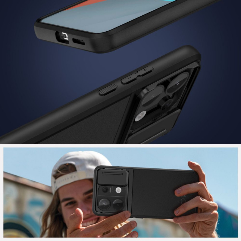 Tech-Protect Velar Cam+ vāciņš Xiaomi Redmi Note 13 Pro 5G / Poco X6 5G, melns