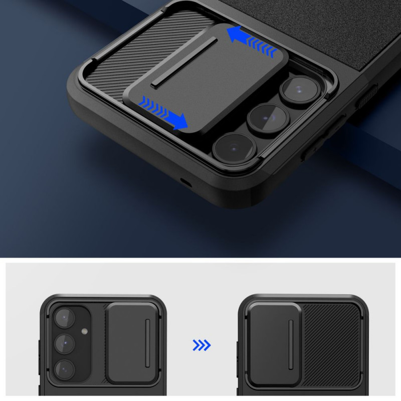 Tech-Protect Velar Cam+ vāciņš Samsung Galaxy A35 / A55 5G, melns