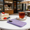 Tech-Protect Magmat MagSafe Samsung Galaxy A57 5G vāciņš, matēti ceriņkrāsā