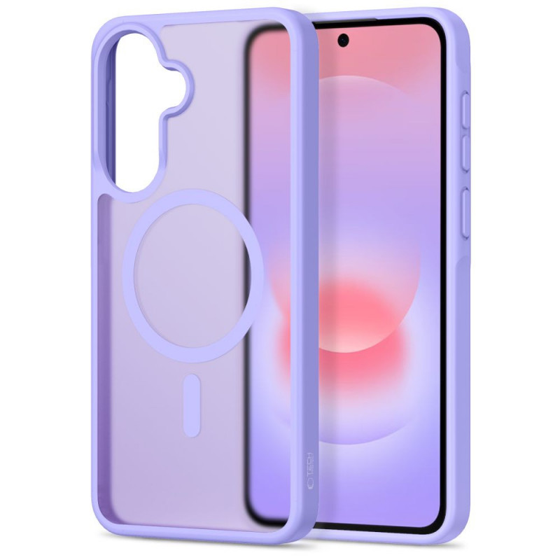 Tech-Protect Magmat MagSafe Samsung Galaxy A36 / A56 / A37 5G vāciņš, matēti ceriņkrāsā