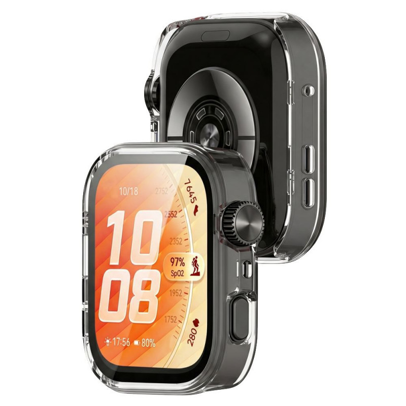 Tech-Protect Defense Huawei Watch Fit 5 Pro korpuss, caurspīdīgs