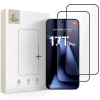 Tech-Protect Glass Fit+ rūdītais stikls Xiaomi 17T Pro (2 gab.), melns