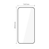 Tech-Protect Glass Fit+ rūdītais stikls Xiaomi 17T Pro (2 gab.), melns