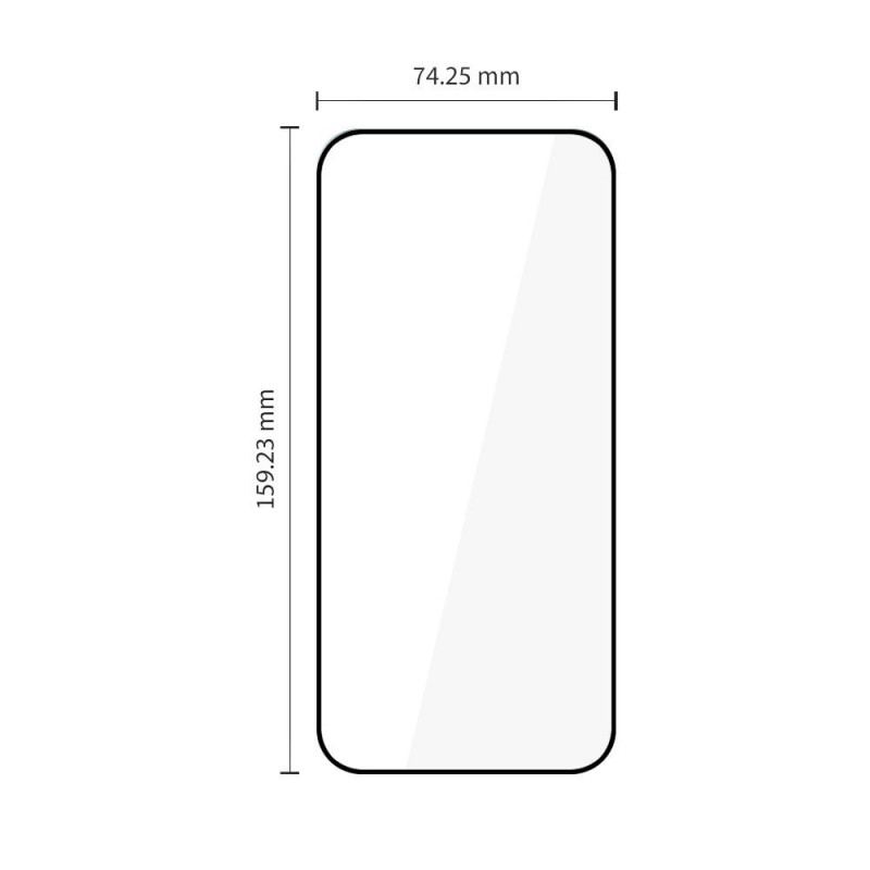 Tech-Protect Glass Fit+ rūdītais stikls Xiaomi 17T Pro (2 gab.), melns
