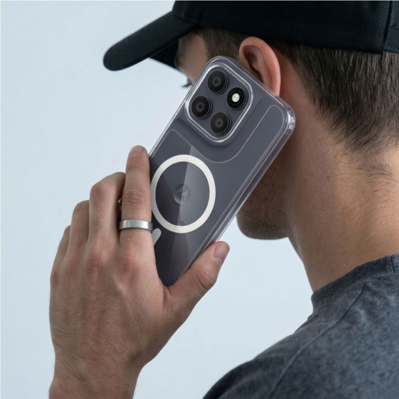 Tech-Protect FlexAir Hybrid MagSafe vāciņš THP5503 Motorola Moto G67 / G77, caurspīdīgs