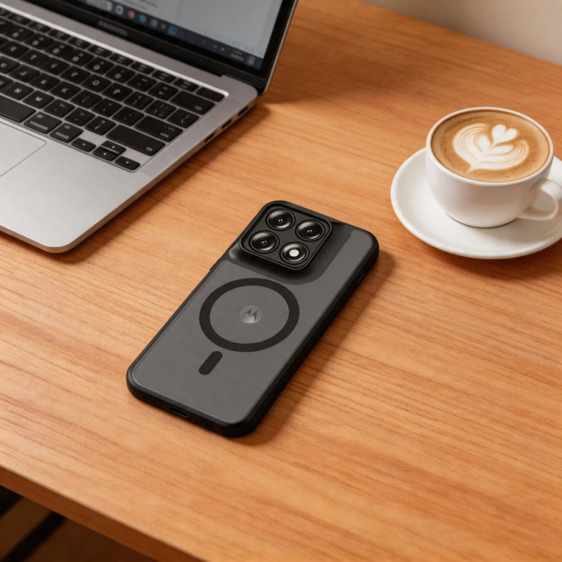 Tech-Protect Magmat MagSafe vāciņš Motorola Edge 70 Pro 5G, matēti melns