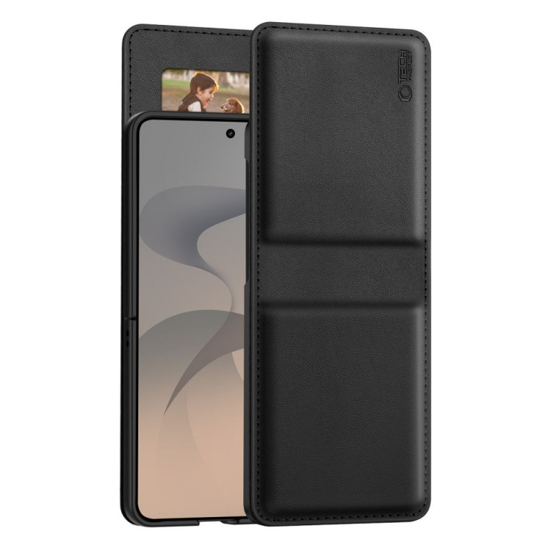 Tech-Protect maciņa futrālis Samsung Galaxy Z Flip 8, melns