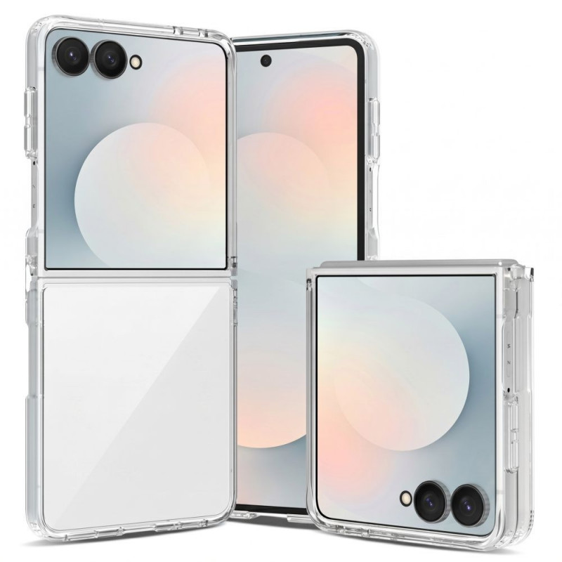 Tech-Protect FlexAir Hybrid apvalks Samsung Galaxy Z Flip 8, caurspīdīgs