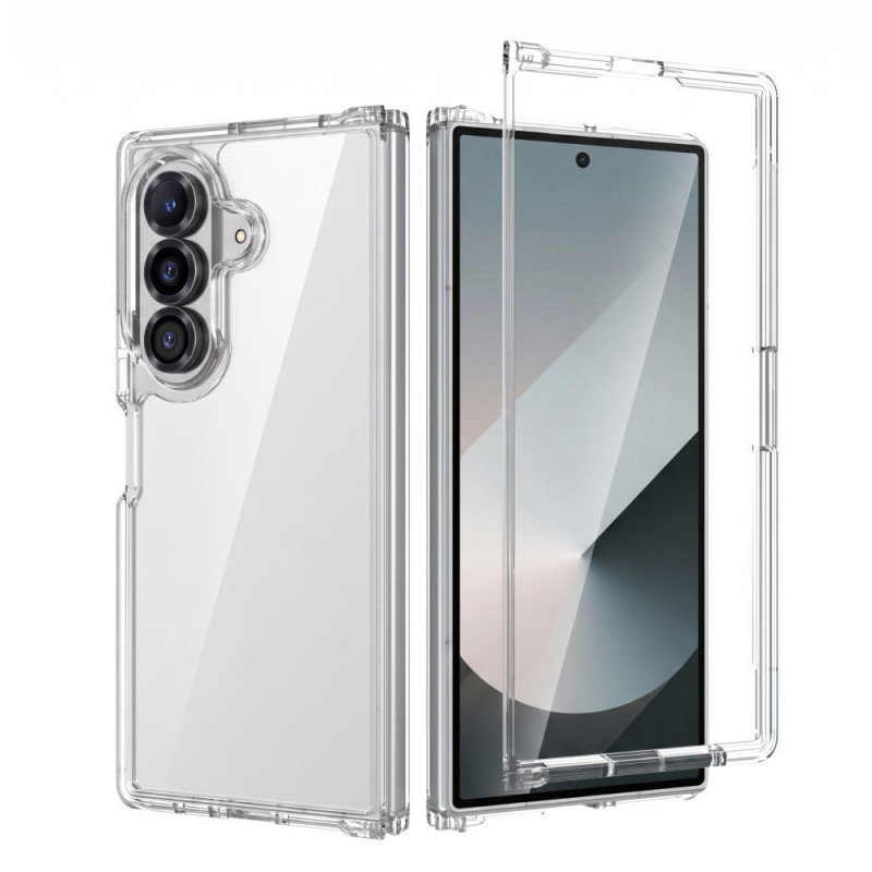 Tech-Protect FlexAir Hybrid apvalks Samsung Galaxy Z Fold 8 Ultra, caurspīdīgs
