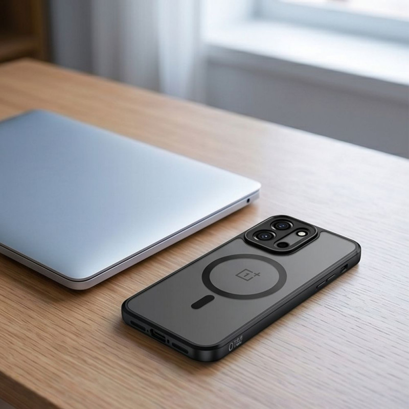 Tech-Protect Magmat MagSafe vāciņš OnePlus Nord 6, matēti melns