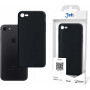 3MK Matt Case Apple iPhone SE 2022/SE 2020/8/7 viedtālruņa maciņš, melns