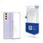 3MK Clear Case Samsung Galaxy S21 viedtālruņa maciņš, caurspīdīgs