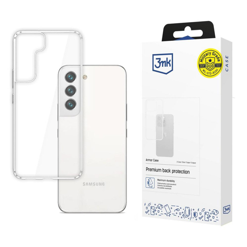 3MK Armor Case Samsung Galaxy S22 viedtālruņa maciņš