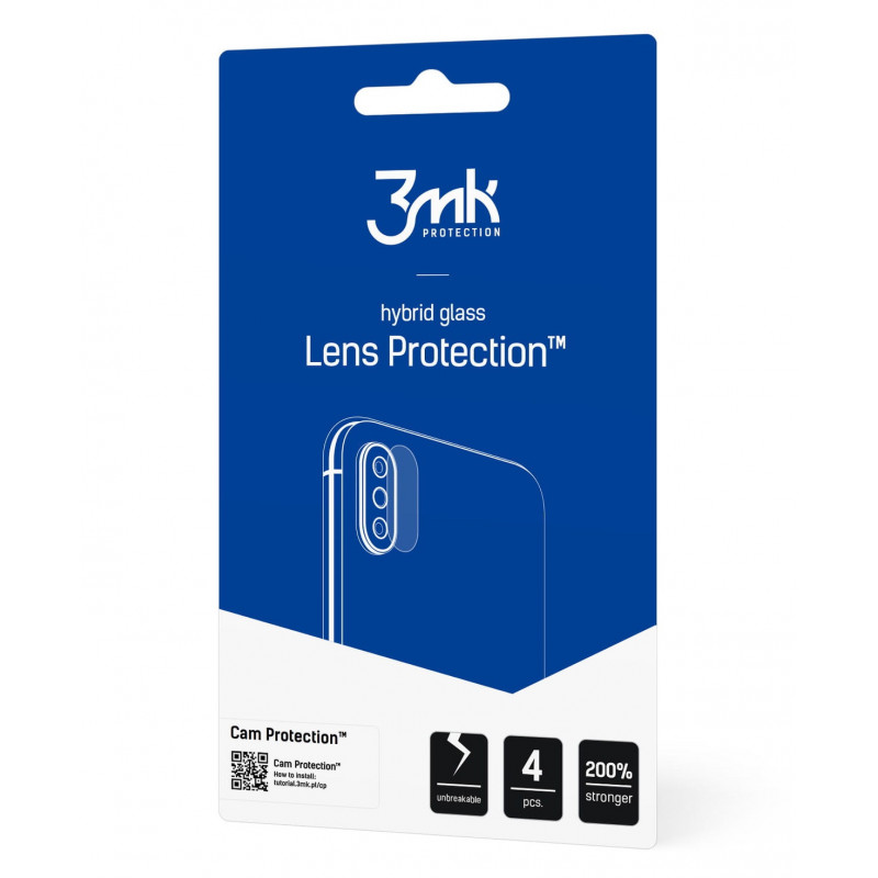 3MK Lens Protect Xiaomi Redmi 10 2022 kameras objektīva aizsargs (4 gab.)