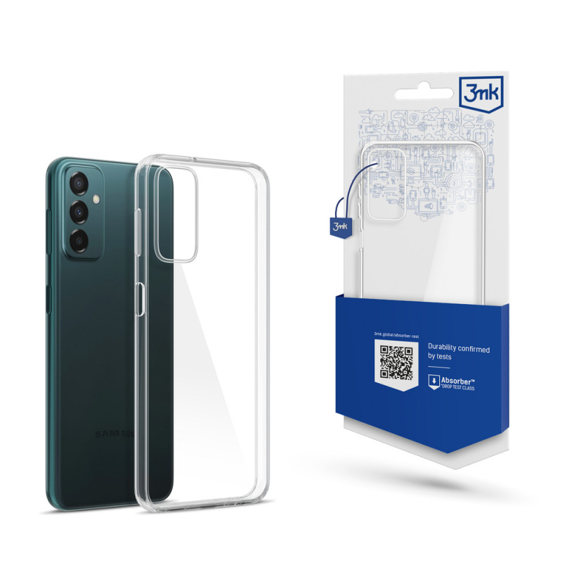 3MK Clear Case Samsung Galaxy M23 5G telefona vāciņš, caurspīdīgs
