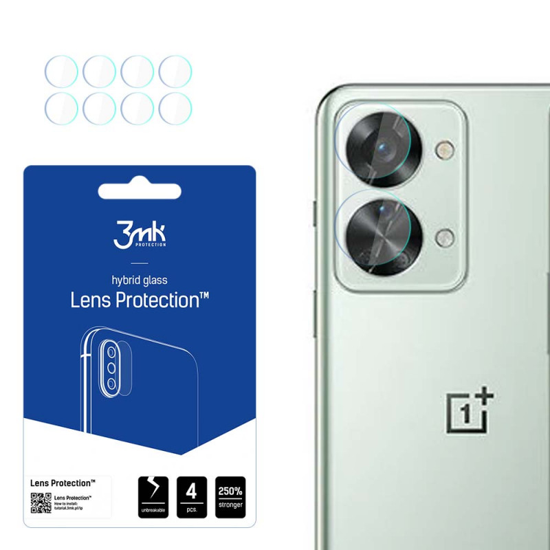 3MK Lens Protection OnePlus Nord 2T kameras objektīva aizsargs (4 gab.)