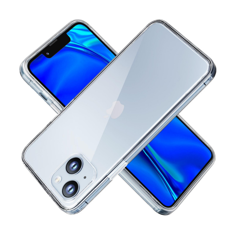 3MK Clear Case Apple iPhone 14 viedtālruņa maciņš, caurspīdīgs