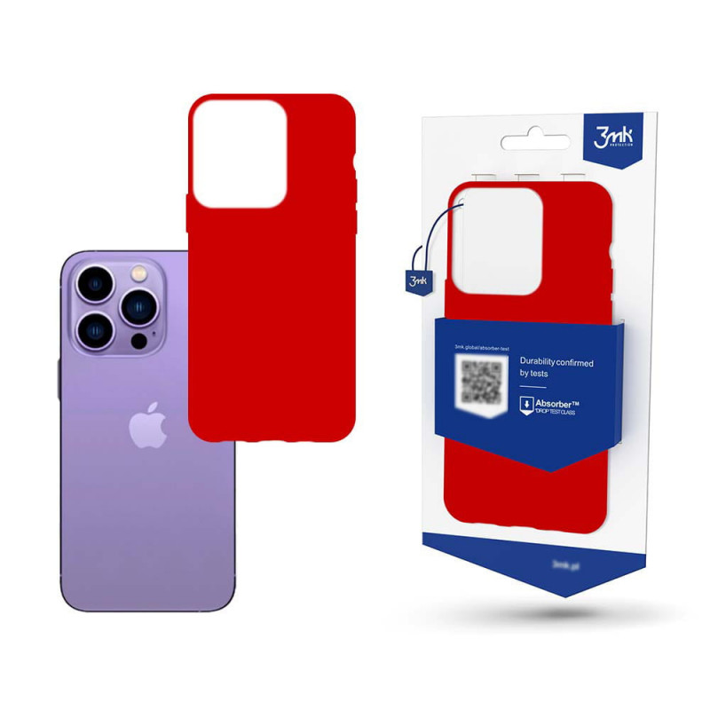 3MK Matt Case 3MK4050 Apple iPhone 14 Pro Max, sarkans