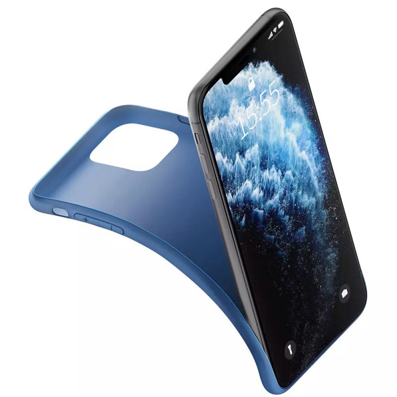 3MK Matt Case Apple iPhone 14 Pro Max, zils