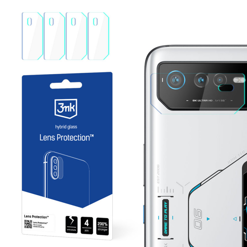 3MK Lens Protect Asus ROG Phone 6 / 6 Pro / 6D / 6D Ultimate (4 gab.)