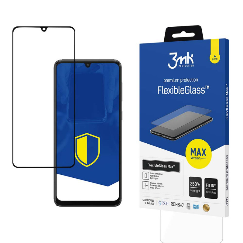 3MK FlexibleGlass Max Samsung Galaxy A33 5G, melns