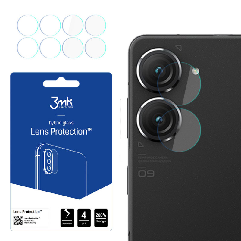 3MK Lens Protection Asus Zenfone 9 (4 gab.)
