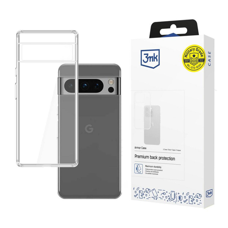 3MK Armor Case Google Pixel 8 Pro viedtālruņa maciņš
