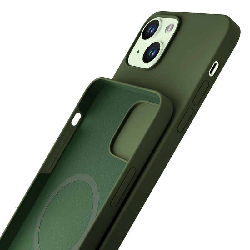 3MK Hardy Case MagSafe Apple iPhone 15 Plus / 14 Plus, alpine green