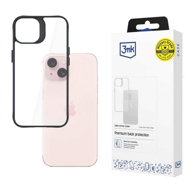 3MK SatinArmor+ vāciņš Apple iPhone 15 Plus / 14 Plus