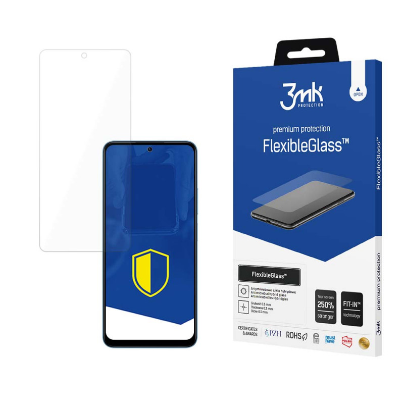 3MK FlexibleGlass 3MK5032 hibrīda stikla ekrāna aizsargs Xiaomi Redmi 12