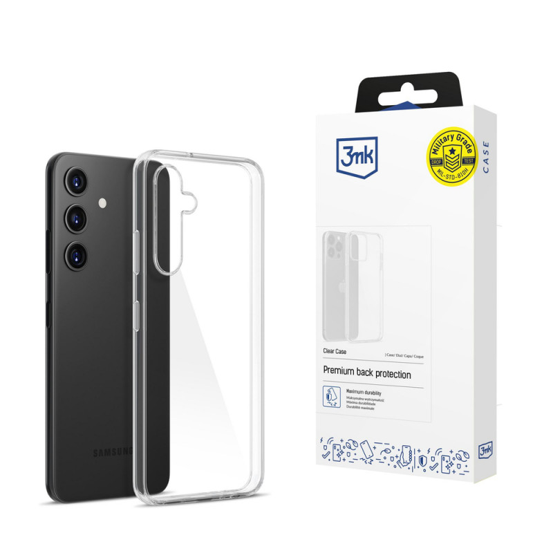 3MK Clear Case 3MK15856 Samsung Galaxy S24, caurspīdīgs