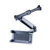 3MK Single Headrest Holder tālruņu un planšetdatoru turētājs automašīnas galvas balstā 4.7"-12.9", melns