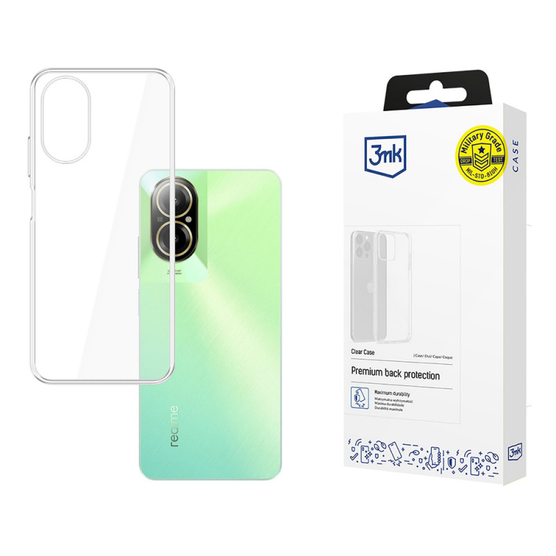 3MK Clear Case Realme C67, caurspīdīgs