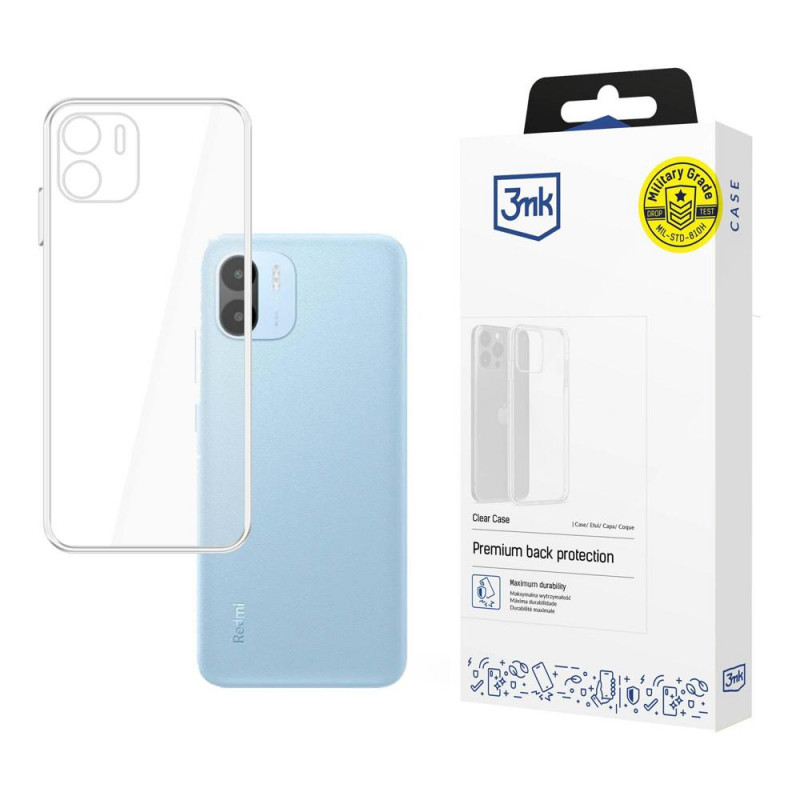3MK Clear Case vāciņš Xiaomi Redmi A2, caurspīdīgs