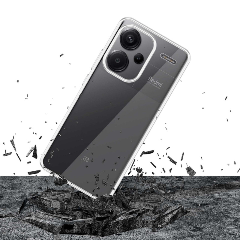 3MK Clear Case viedtālruņa maciņš Redmi Note 13 Pro+ 5G, caurspīdīgs