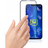 3MK HardGlass Max Lite rūdītā stikla ekrāna aizsargs Samsung Galaxy M55, melns