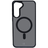 3MK Smoke MagCase ar MagSafe Samsung Galaxy S23 5G, melns