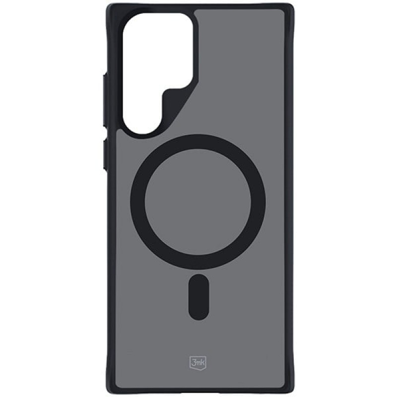 3MK Smoke MagCase ar MagSafe Samsung Galaxy S22 Ultra 5G, daļēji caurspīdīgs