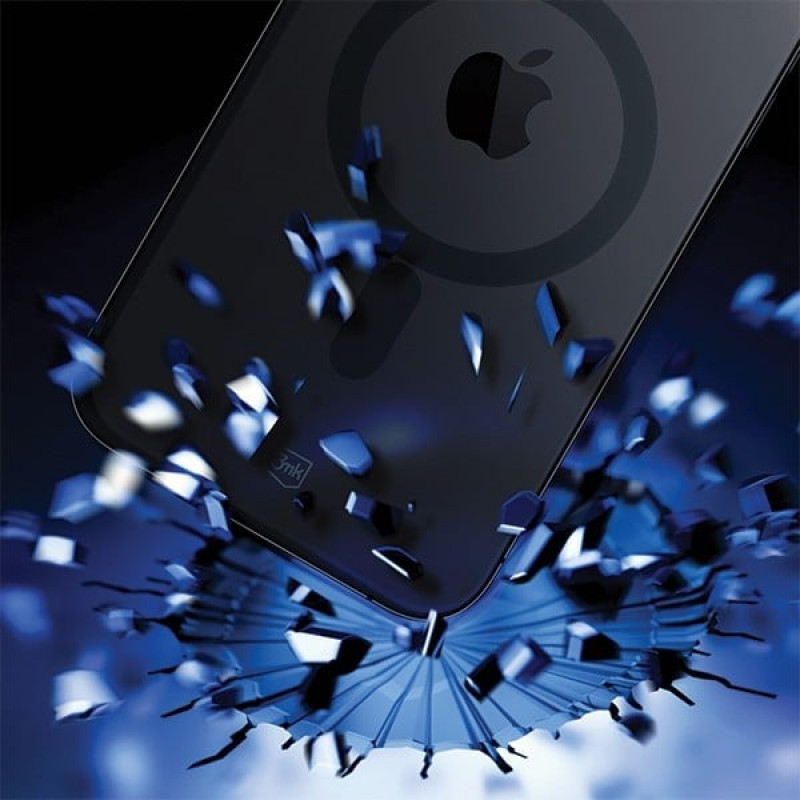 3MK Smoke MagCase ar MagSafe Apple iPhone 15 Plus, daļēji caurspīdīgs (156048-0)