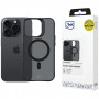 3MK Smoke MagCase ar MagSafe Apple iPhone 15 Pro, daļēji caurspīdīgs