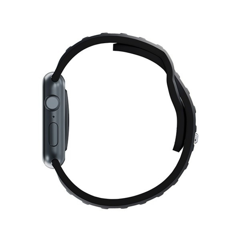 3mk silikona pulksteņa siksniņa Apple Watch 38/40/41 mm, melna