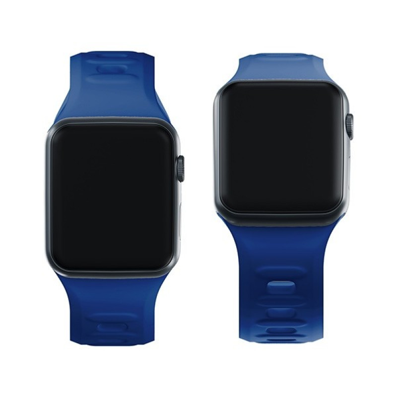 3mk silikona pulksteņa siksniņa Apple Watch 38/40/41 mm, zila